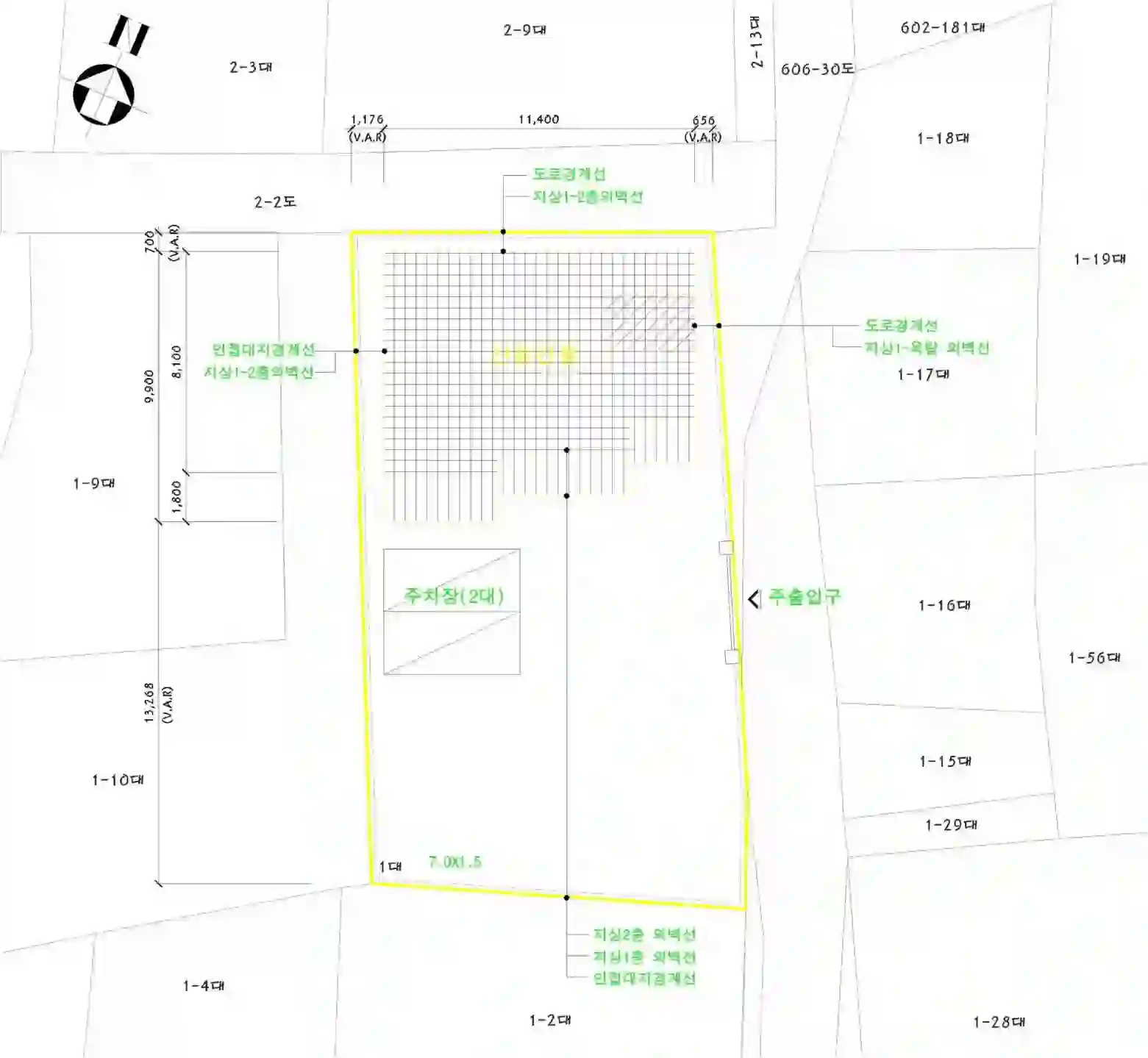 도림동 1 배치도 이미지